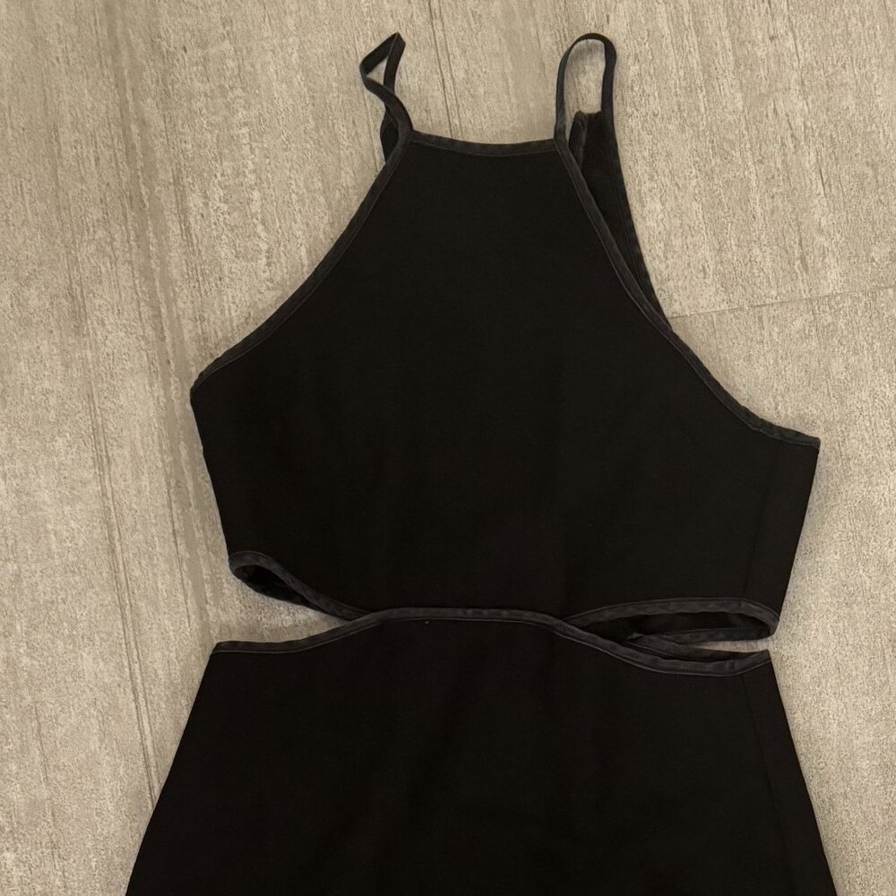 Cinq a Sept Black Midi Dress, Size US 0